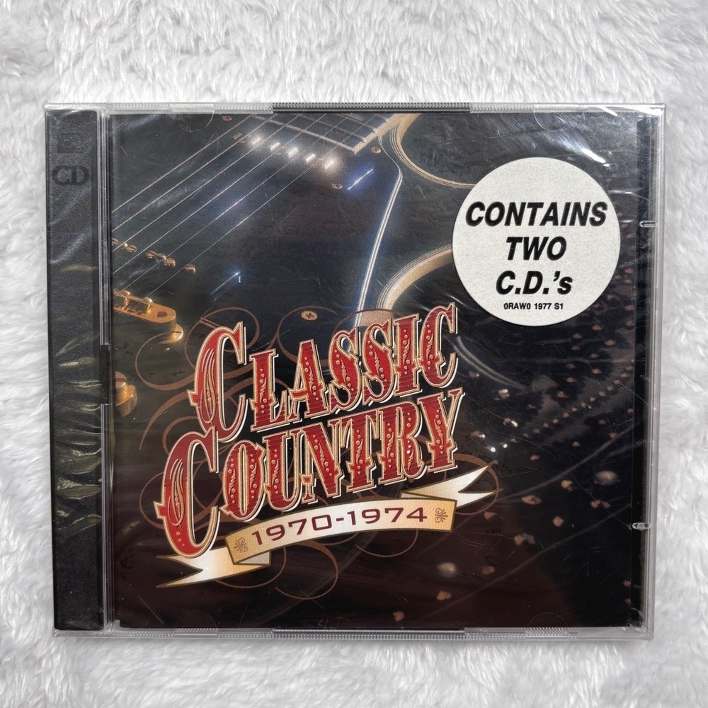 NEW Time Life Classic Country 1970-1974 2-CD Compilation 30 Hits D Parton Gift